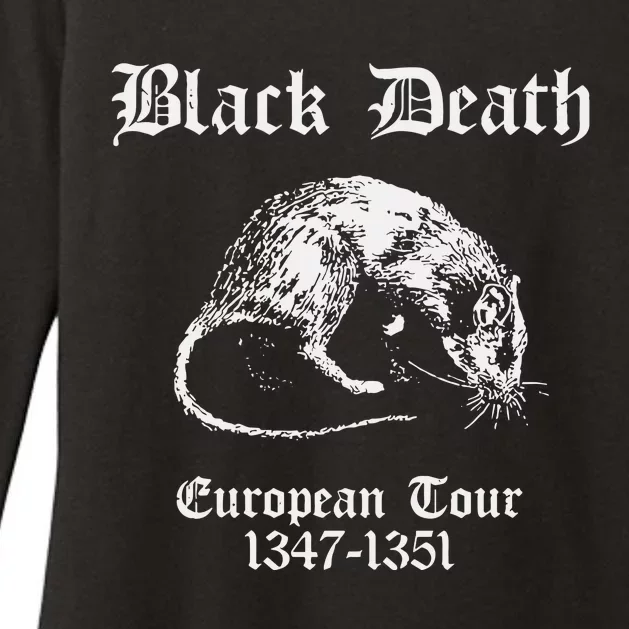 Black Death European 1347 1351 Apparel Womens CVC Long Sleeve Shirt