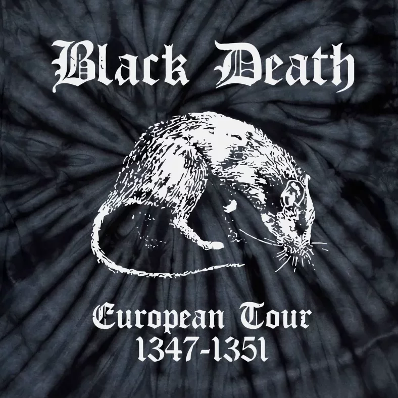 Black Death European 1347 1351 Apparel Tie-Dye T-Shirt