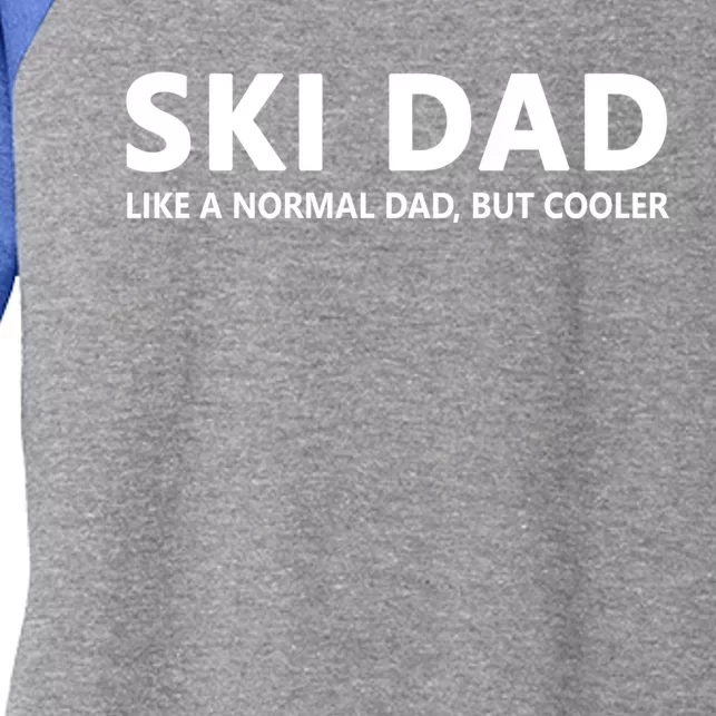 Best Dad Ever Father's Day Gift For Daddy Or Father Cool Gift Women's Tri-Blend 3/4-Sleeve Raglan Shirt