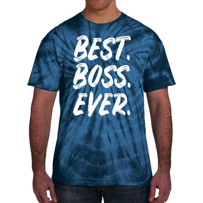 Boss Day Employee Appreciation Office Gift |S & Wo Tie-Dye T-Shirt