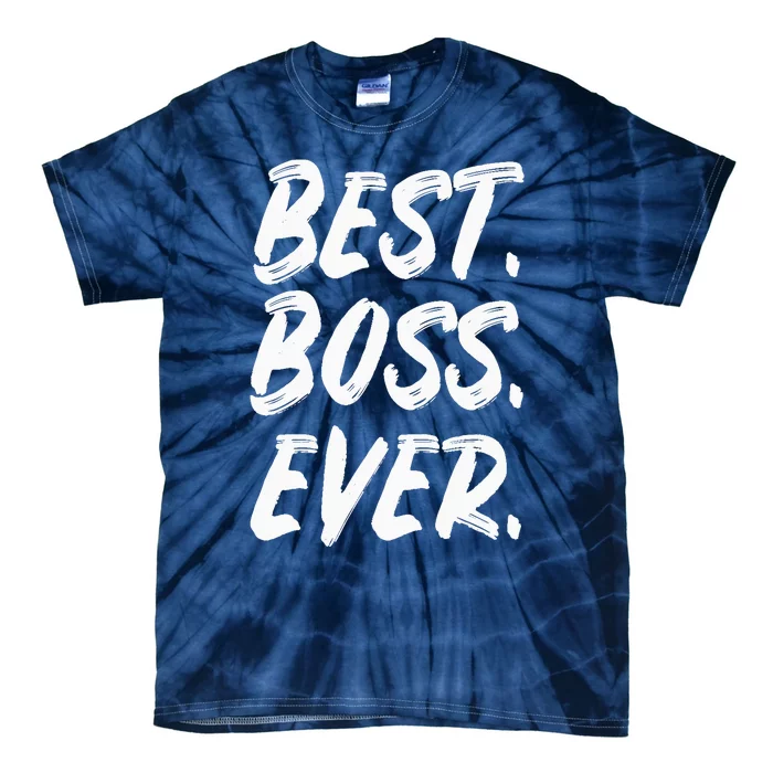 Boss Day Employee Appreciation Office Gift |S & Wo Tie-Dye T-Shirt