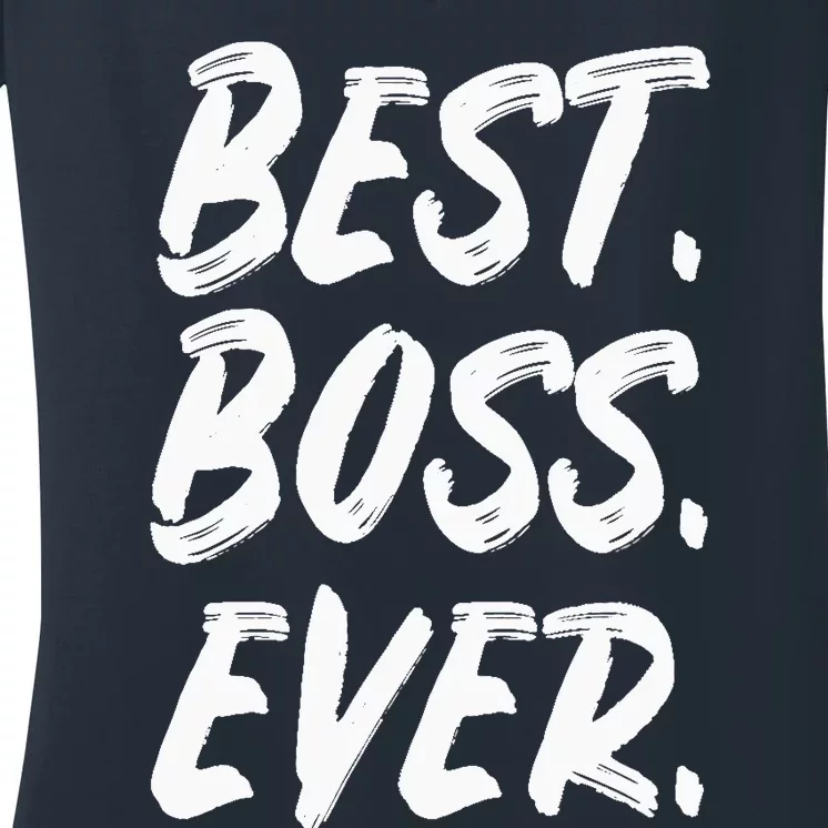 Boss Day Employee Appreciation Office Gift |S & Wo Women's V-Neck T-Shirt