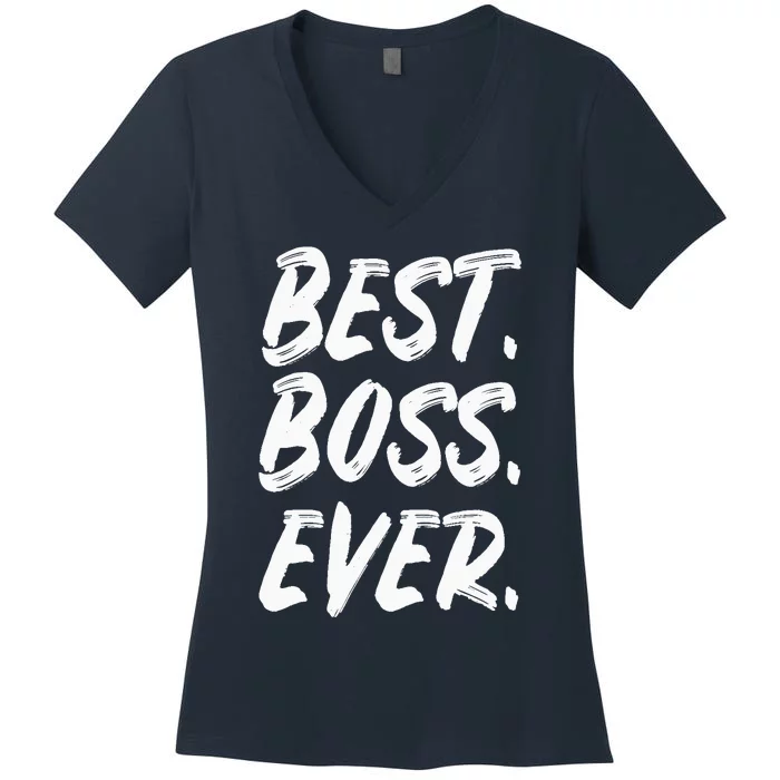 Boss Day Employee Appreciation Office Gift |S & Wo Women's V-Neck T-Shirt