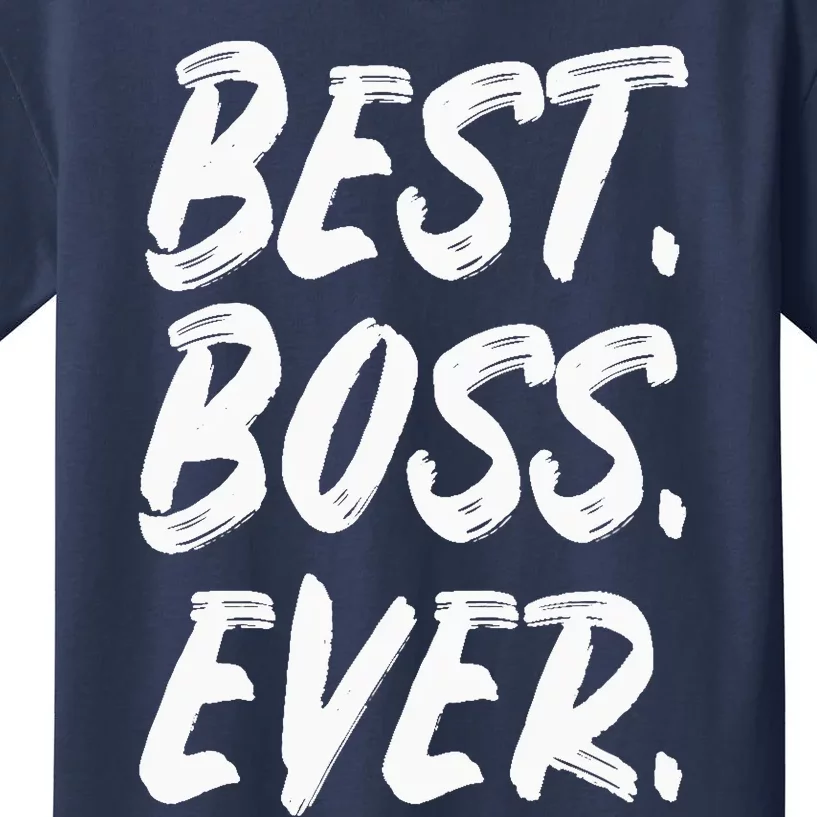 Boss Day Employee Appreciation Office Gift |S & Wo Kids T-Shirt