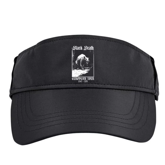 Black Death European Plague Rat Medieval History Goth Adult Drive Performance Visor