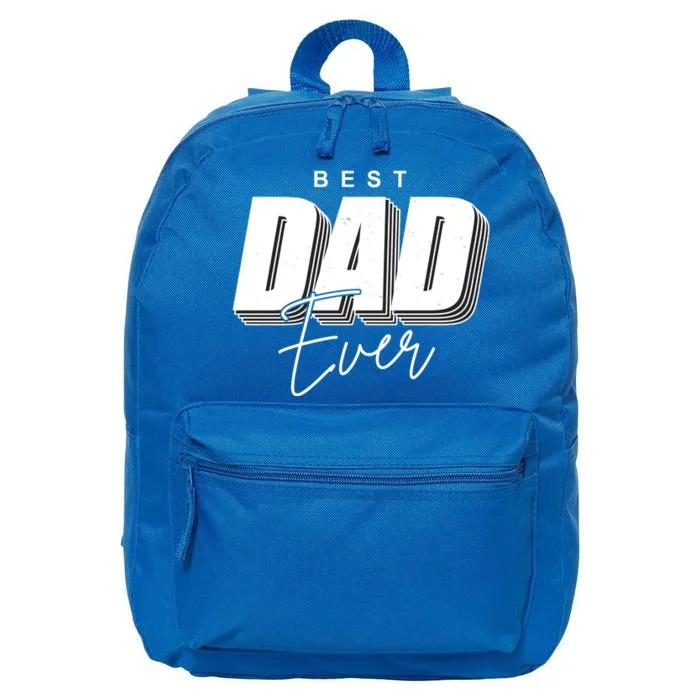 Best Dad Ever Retro Gift 16 in Basic Backpack