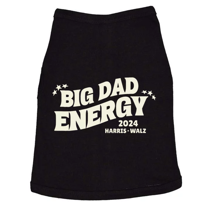 Big Dad Energy Tim Walz Waltz 2024 Doggie Tank