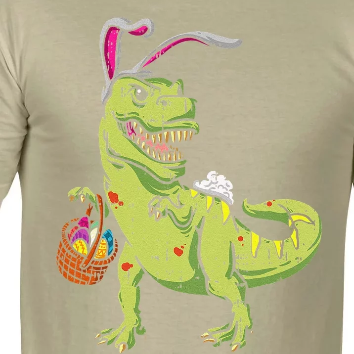 Bunny Dinosaur Easter Day Cute TRex Egg Hunter Comfort Colors T-Shirt