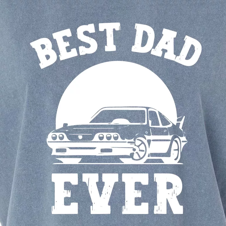 Best Dad Ever Car Lover Father Shirts Garment-Dyed Women's Muscle Tee