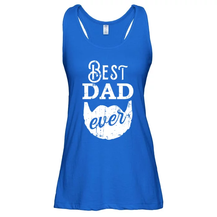 Best Dad Ever Gift For Bearded Daddys Father's Day Cool Gift Ladies Essential Flowy Tank