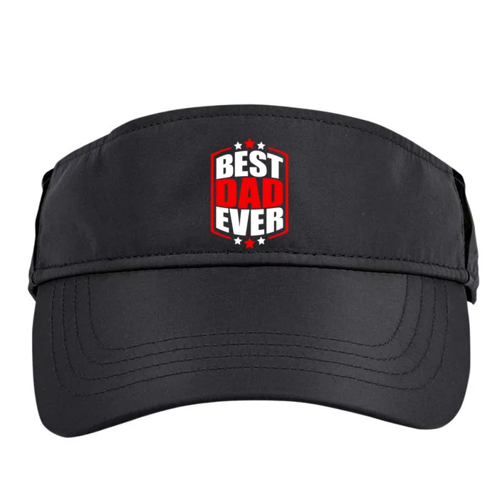 Best Dad Ever Father's Day Gift Adult Drive Performance Visor