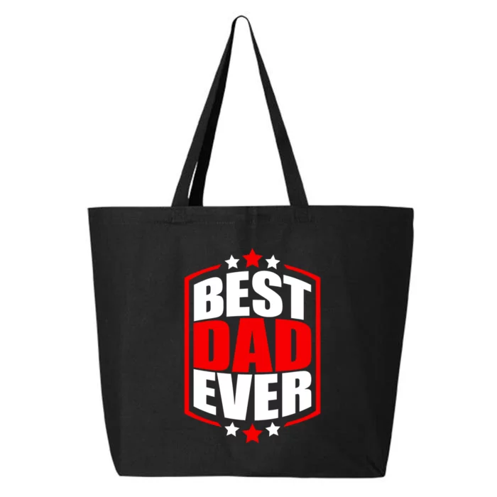 Best Dad Ever Father's Day Gift 25L Jumbo Tote