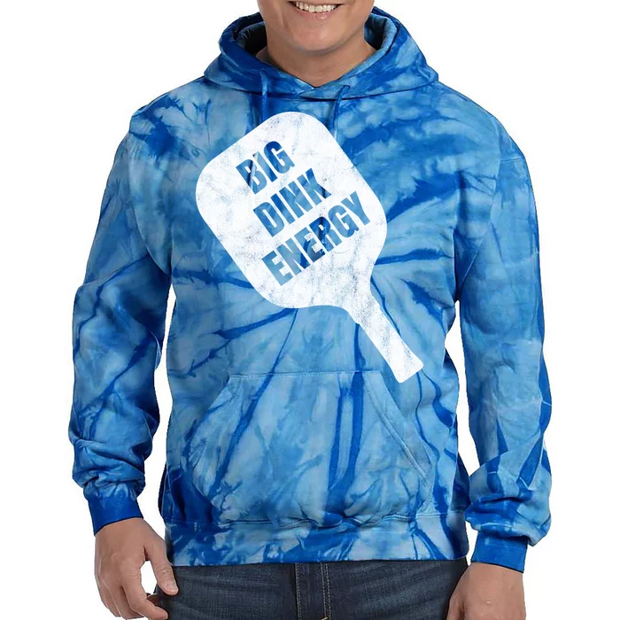 Big Dink Energy Funny Pickleball Sport Tie Dye Hoodie