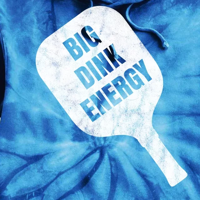 Big Dink Energy Funny Pickleball Sport Tie Dye Hoodie