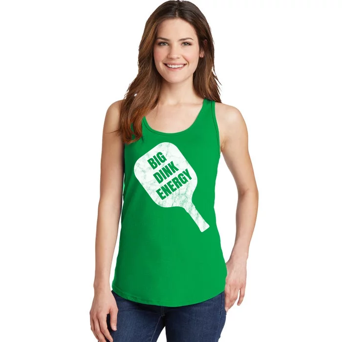 Big Dink Energy Funny Pickleball Sport Ladies Essential Tank