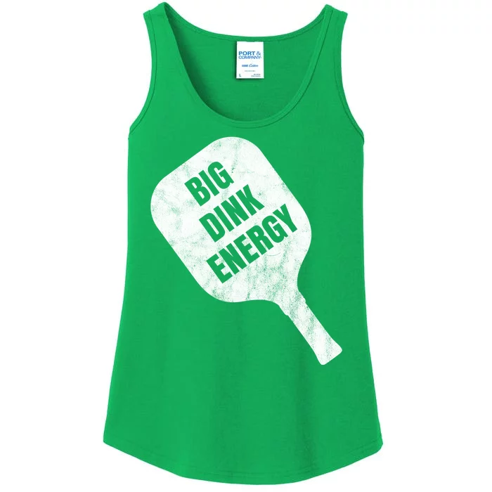 Big Dink Energy Funny Pickleball Sport Ladies Essential Tank