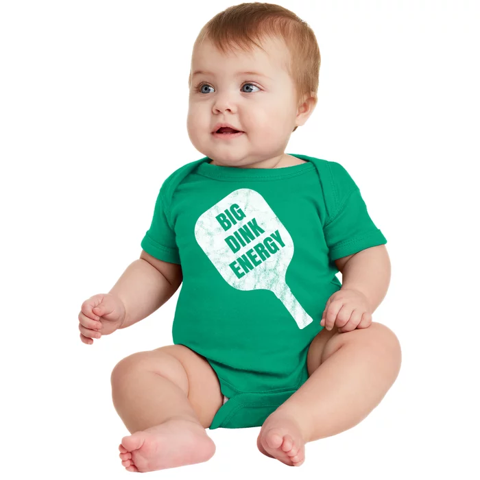 Big Dink Energy Funny Pickleball Sport Baby Bodysuit