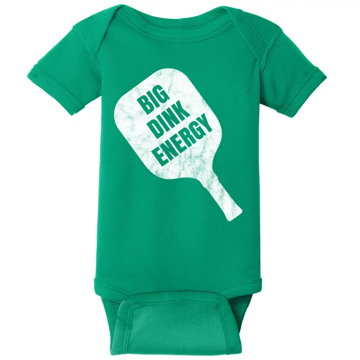 Big Dink Energy Funny Pickleball Sport Baby Bodysuit