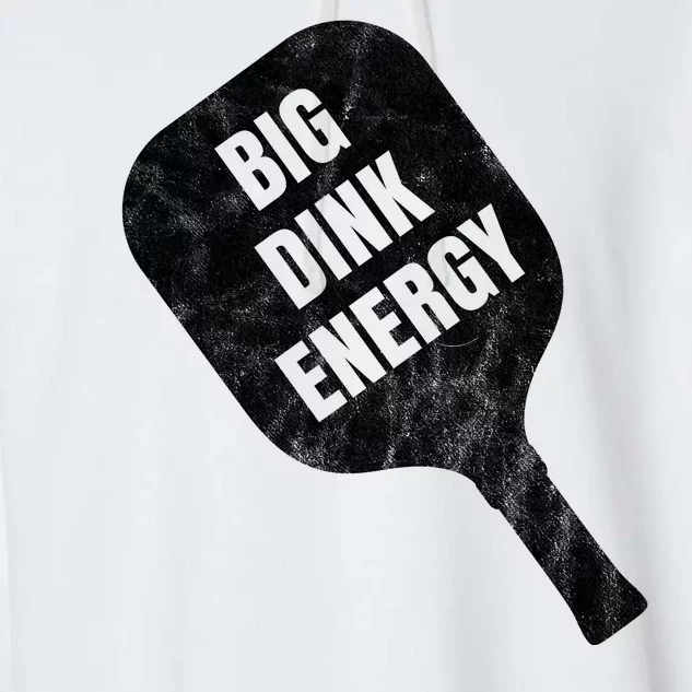 Big Dink Energy Funny Pickleball Sport Garment-Dyed Fleece Hoodie