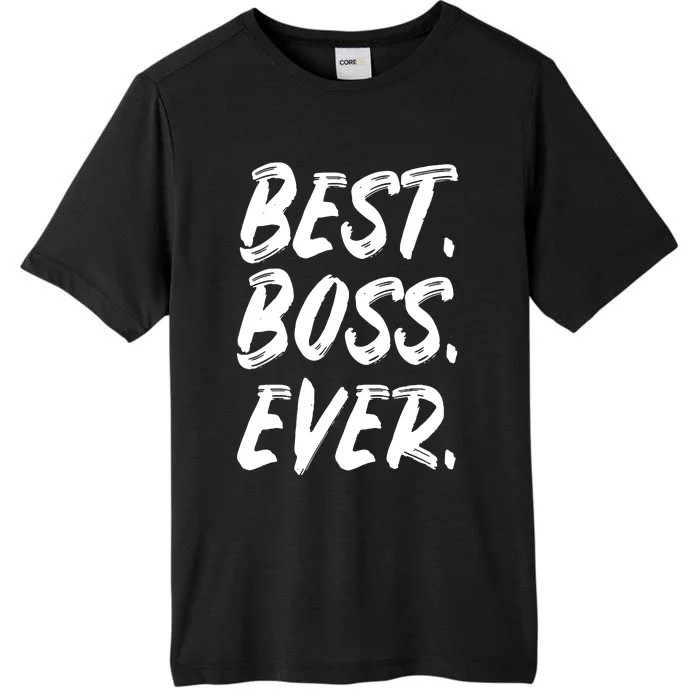 Boss Day Employee Appreciation Office Gift ChromaSoft Performance T-Shirt