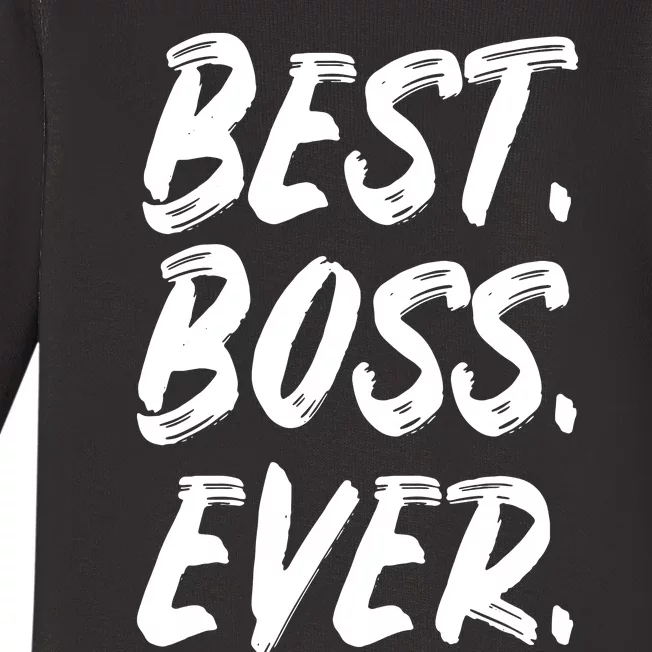 Boss Day Employee Appreciation Office Gift Baby Long Sleeve Bodysuit