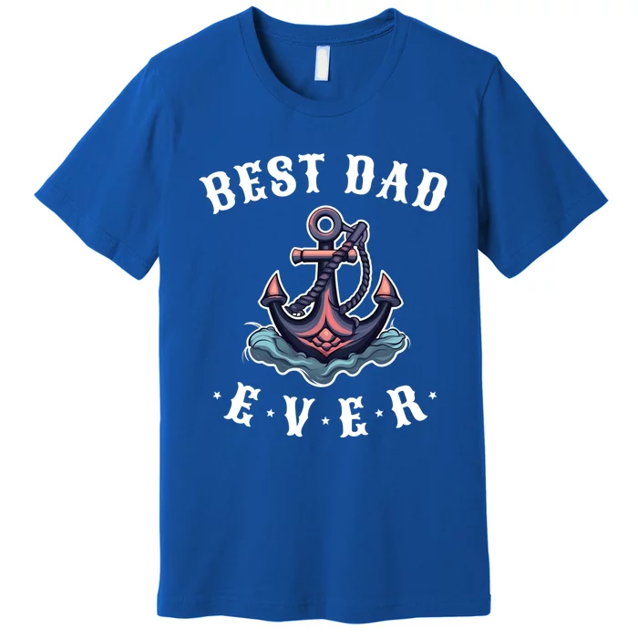 Best Dad Ever No Joke Fathers Day Cute Gift Premium T-Shirt