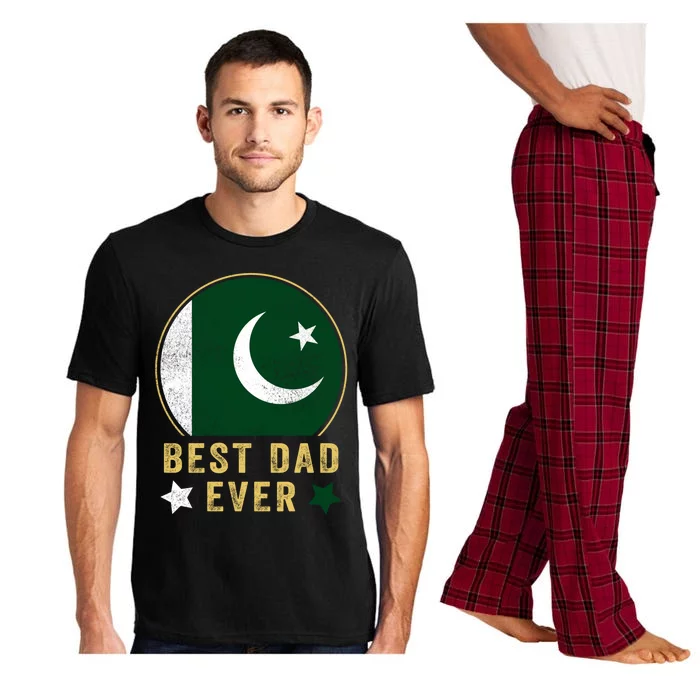 Best Dad Ever Pakistani Father Country Pakistan Flag Cute Gift Pajama Set