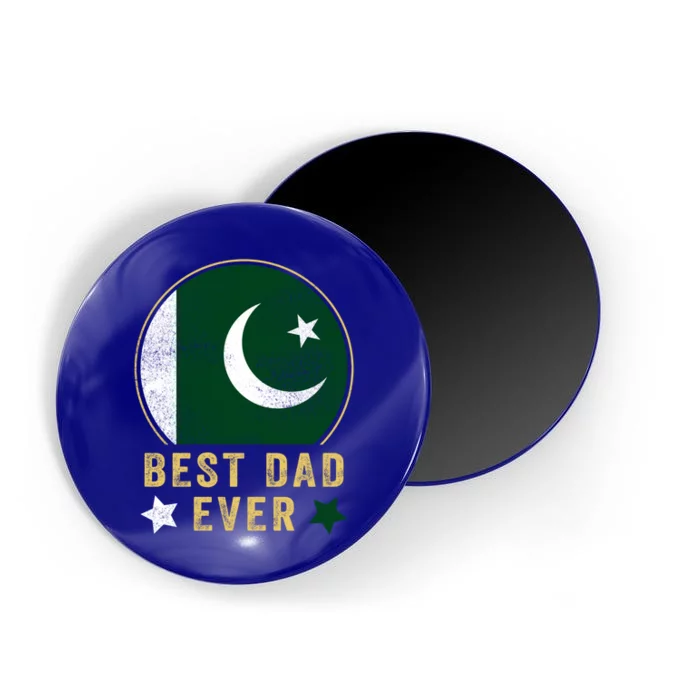 Best Dad Ever Pakistani Father Country Pakistan Flag Cute Gift Magnet