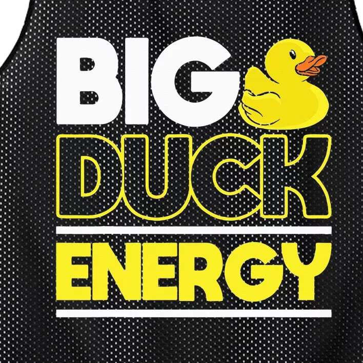 Big Duck Energy Rubber Duck funny christmas 2024 Mesh Reversible Basketball Jersey Tank