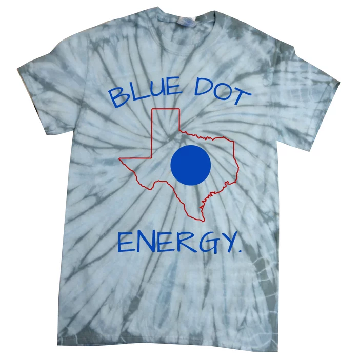 Blue Dot Energy Democrat Texas Vote Blue 2024 Tie-Dye T-Shirt