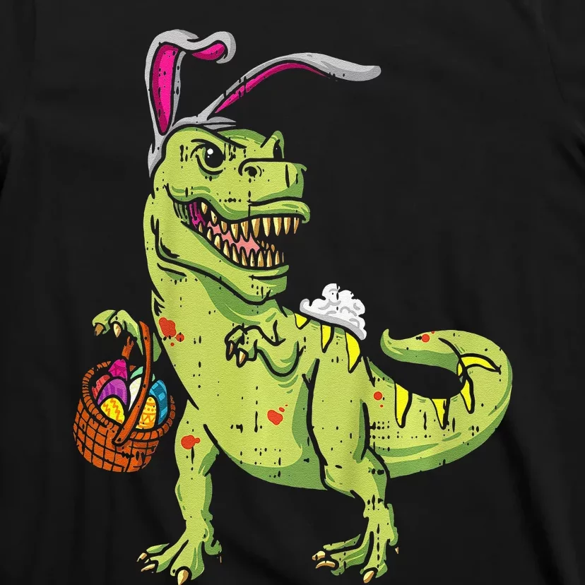 Bunny Dinosaur Easter Day Cute TRex Egg Hunter T-Shirt