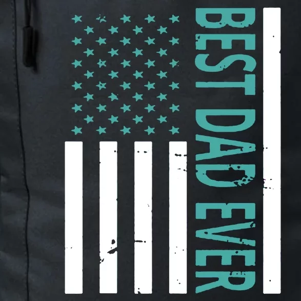 Best Dad Ever USA Flag Daily Commute Backpack