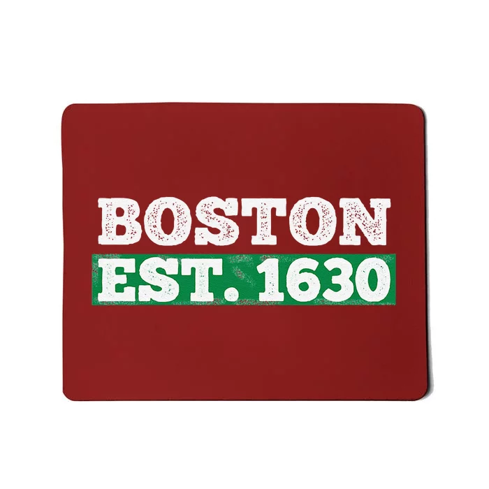 Boston Distressed Est. 1630 Mousepad