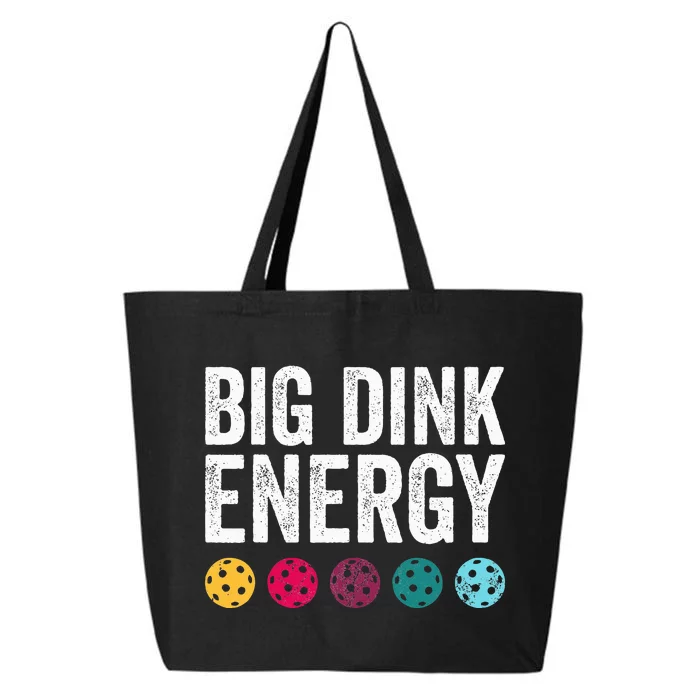 Big Dink Energy Dinking Pickle Ball 25L Jumbo Tote