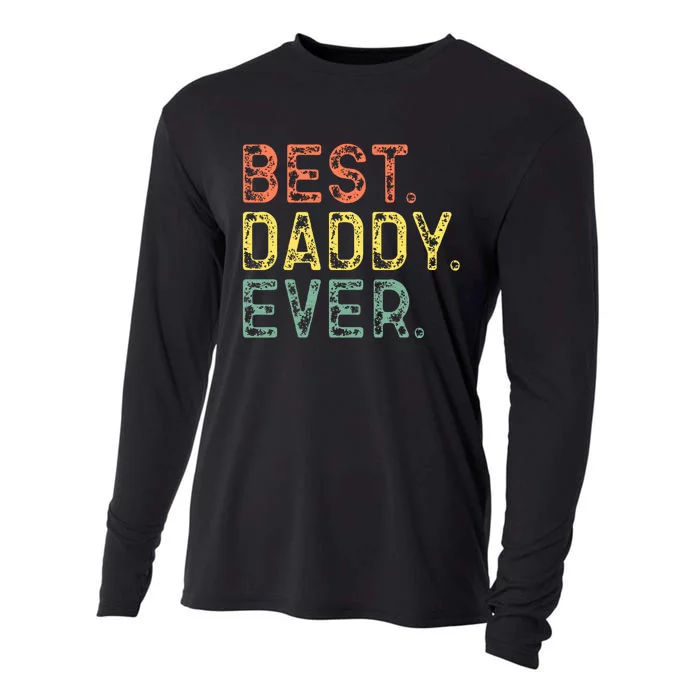 Best Daddy Ever Family Cooling Performance Long Sleeve Crew