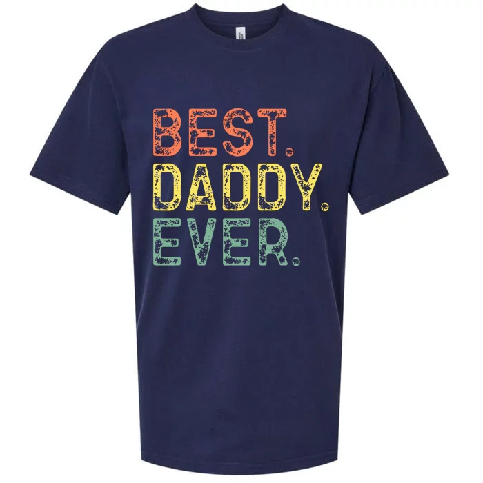 Best Daddy Ever Family Sueded Cloud Jersey T-Shirt