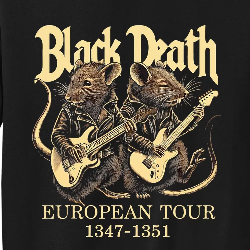 Black Death European Ren Faire Medieval History Goth Sweatshirt