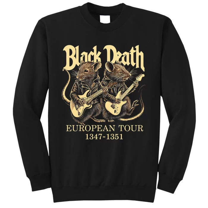 Black Death European Ren Faire Medieval History Goth Sweatshirt