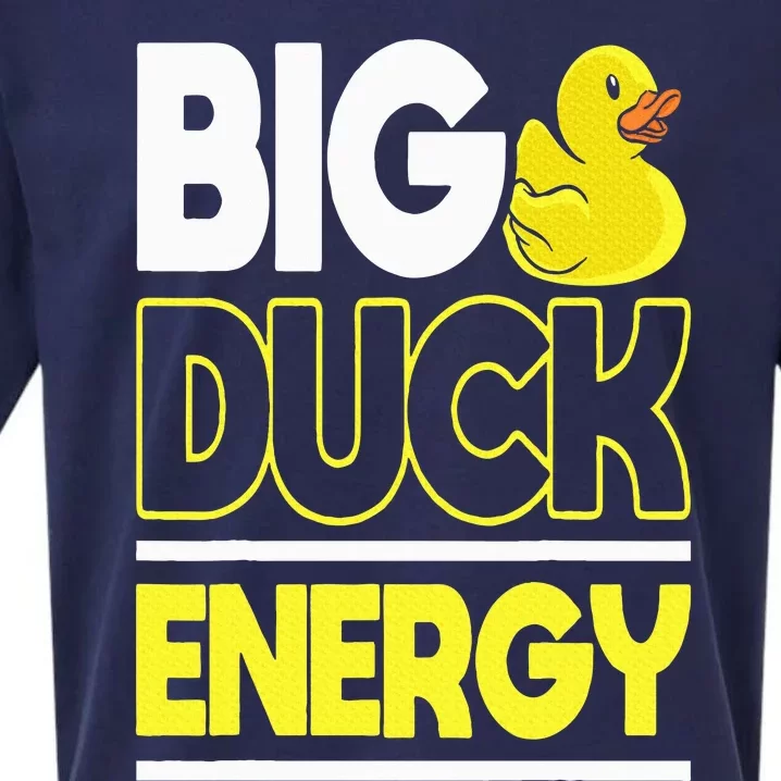 Big Duck Energy Rubber Duck Sueded Cloud Jersey T-Shirt