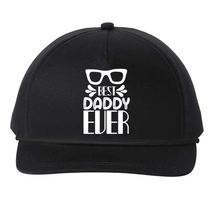 Best Daddy Ever Snapback Five-Panel Rope Hat