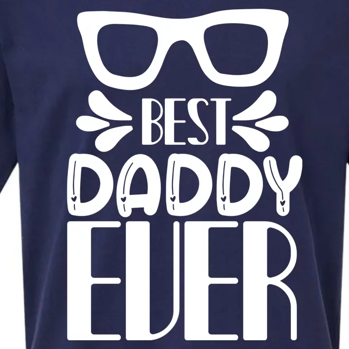 Best Daddy Ever Sueded Cloud Jersey T-Shirt