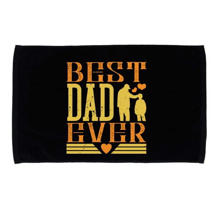 Best Dad Ever Microfiber Hand Towel