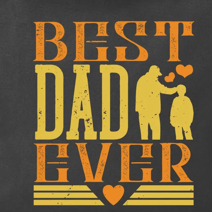 Best Dad Ever Zip Tote Bag