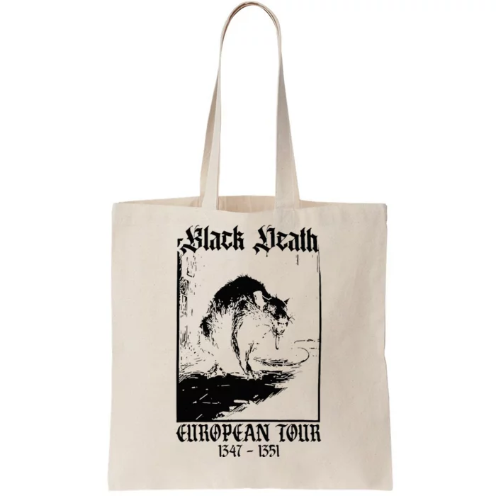 Black Death European Tote Bag