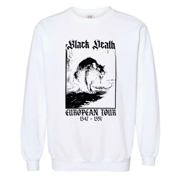 Black Death European Garment-Dyed Sweatshirt