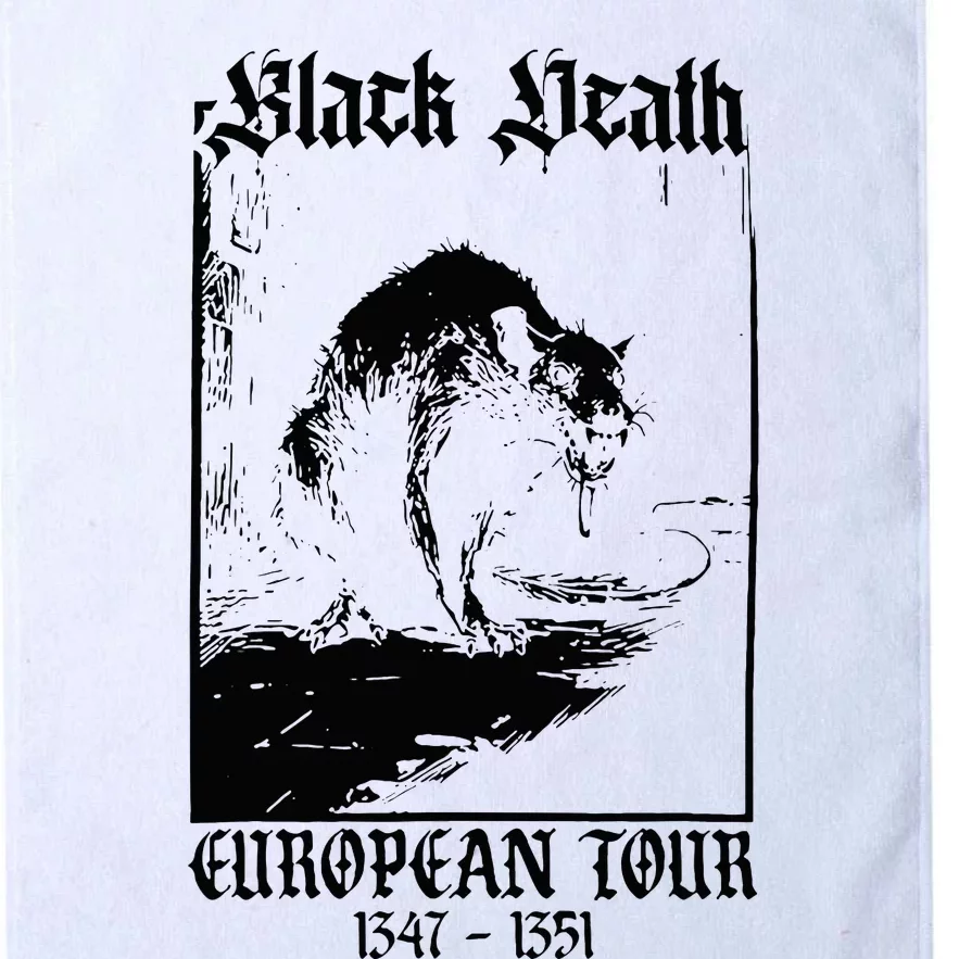 Black Death European Platinum Collection Golf Towel