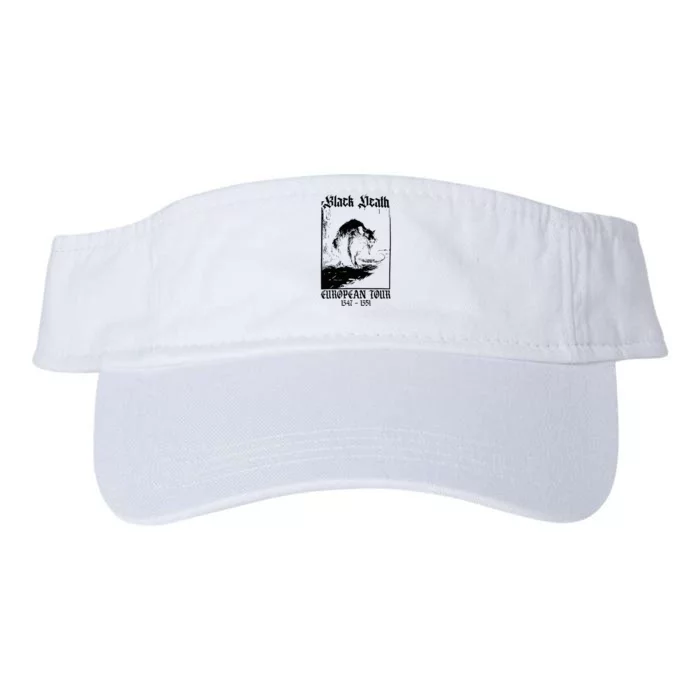 Black Death European Valucap Bio-Washed Visor