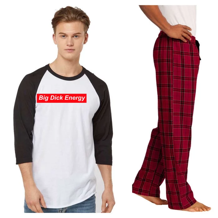 Big Dick Energy Funny Meme Raglan Sleeve Pajama Set