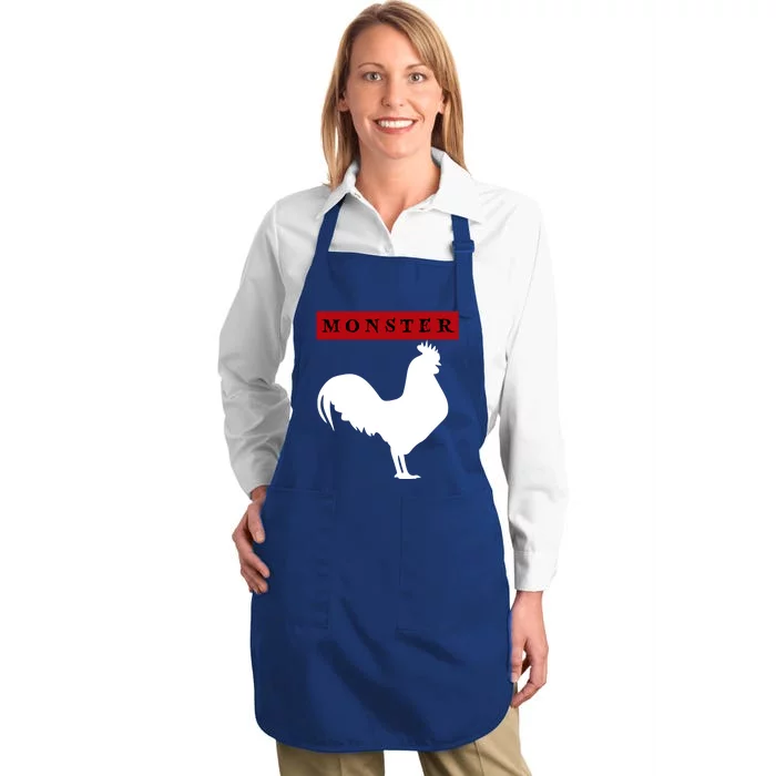 Big Dick Energy Funny Meme Full-Length Apron With Pocket