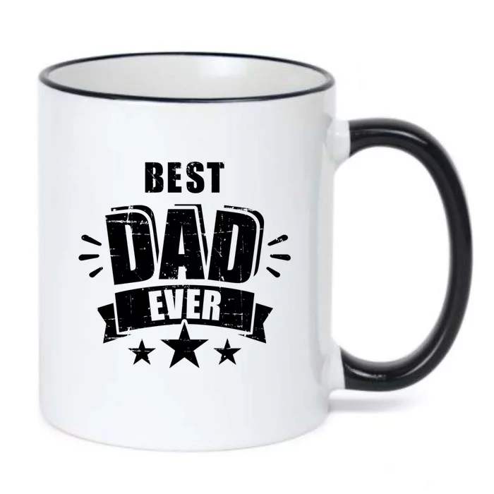 Best Dad Ever FatherS Day Gift For Daddy Or Father Gift Black Color Changing Mug